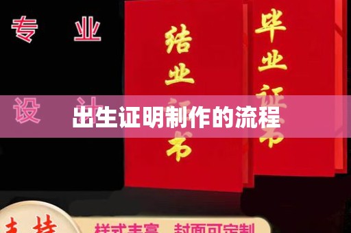 仪陇出生证明制作的流程