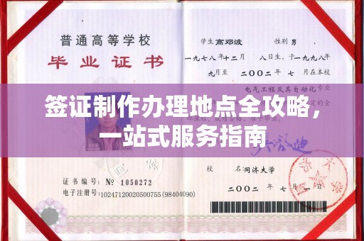 仪陇签证制作办理地点全攻略，一站式服务指南