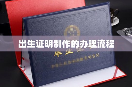 仪陇出生证明制作的办理流程